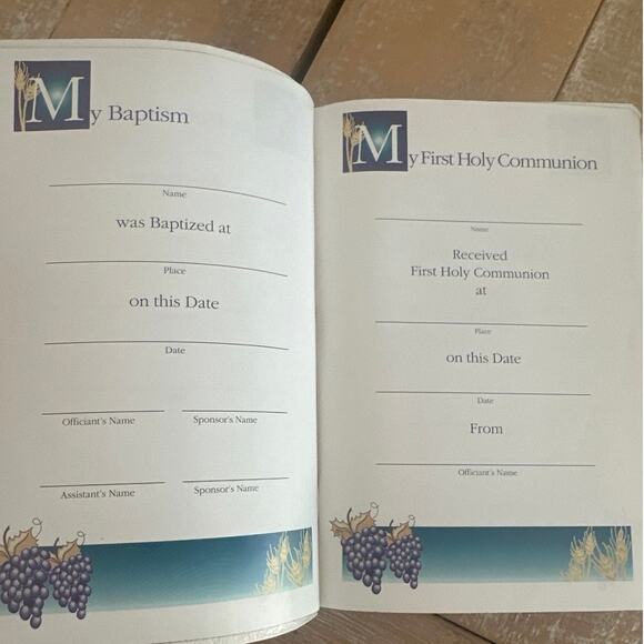 White Holy Bible New Baptism, 1st communion, conformation gift - Picture 3 of 5